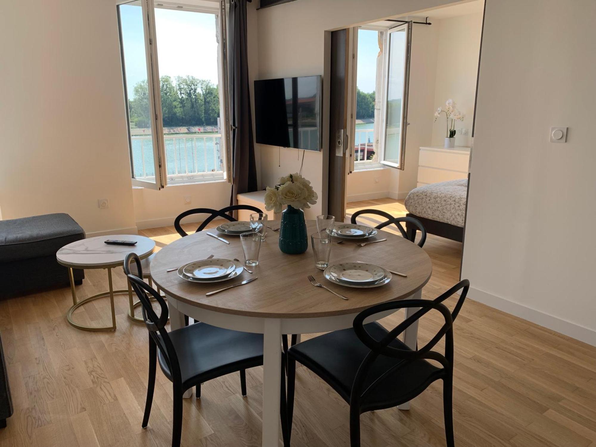 Appartement Neuf, Vue Sur Saone Macon Ngoại thất bức ảnh