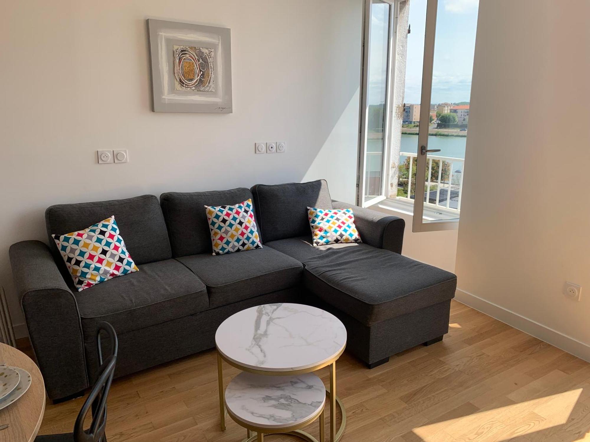 Appartement Neuf, Vue Sur Saone Macon Ngoại thất bức ảnh